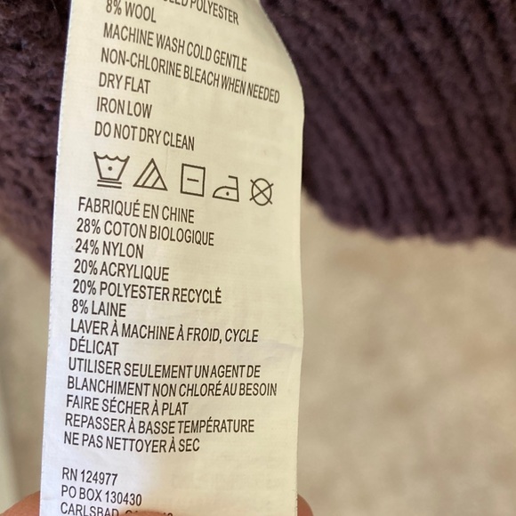 Prana Chocolate Brown Knit Cardigan - Picture 7 of 7